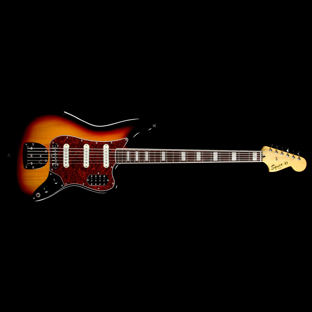 Squier Vintage Modified Bass VI 3 Color Sunburst | The Music Zoo