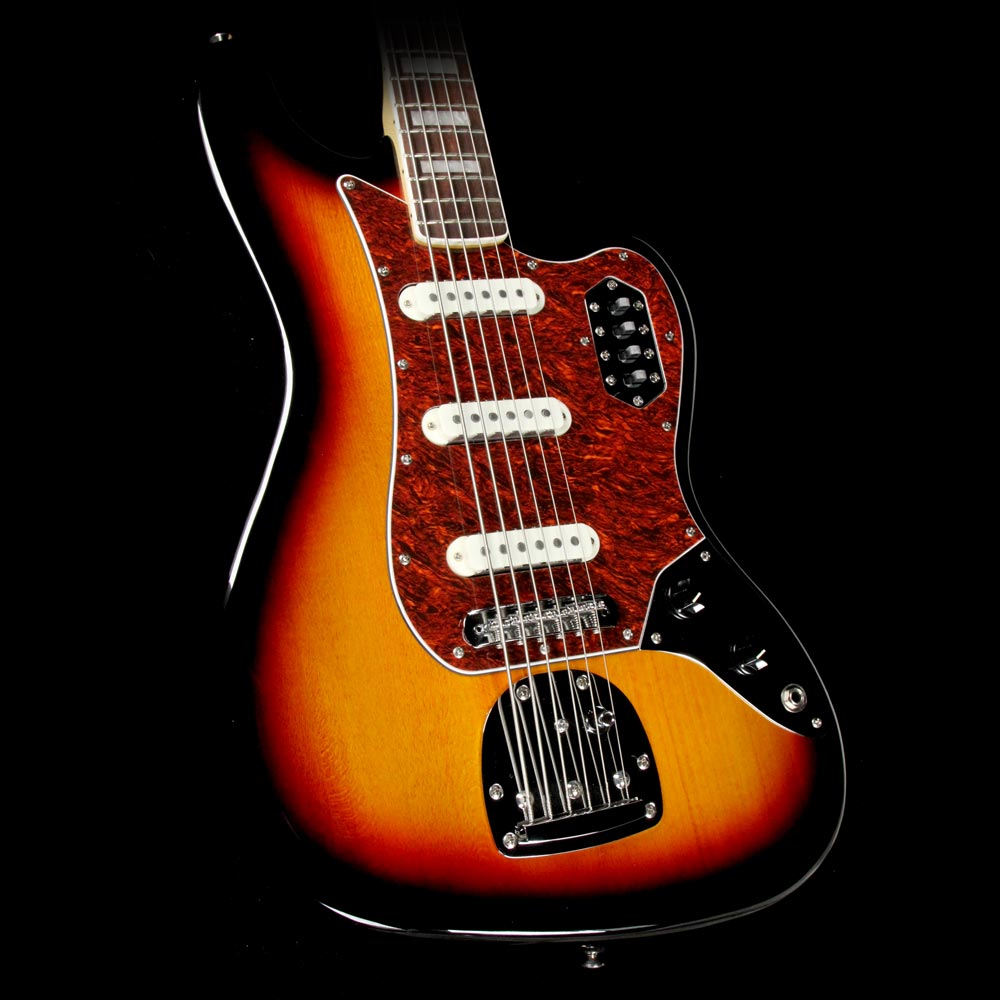 Squier Vintage Modified Bass VI 3 Color Sunburst | The Music Zoo