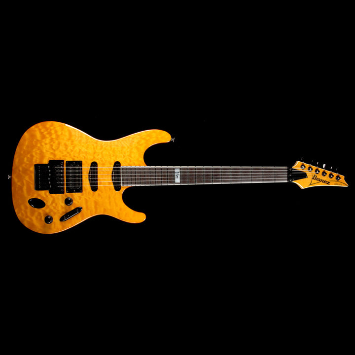 Ibanez FGM400QM Frank Gambale Signature Blonde Amber