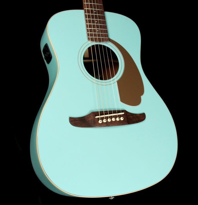 Fender California Series Malibu Player Acoustic Aqua Splash