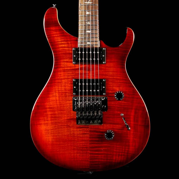 PRS SE Floyd Custom 24 Fire Red Burst