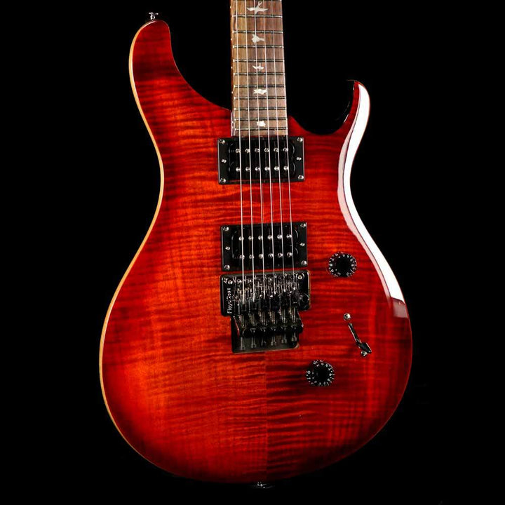 PRS SE Floyd Custom 24 Fire Red Burst