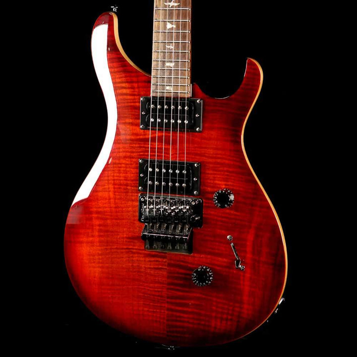 PRS SE Floyd Custom 24 Fire Red Burst