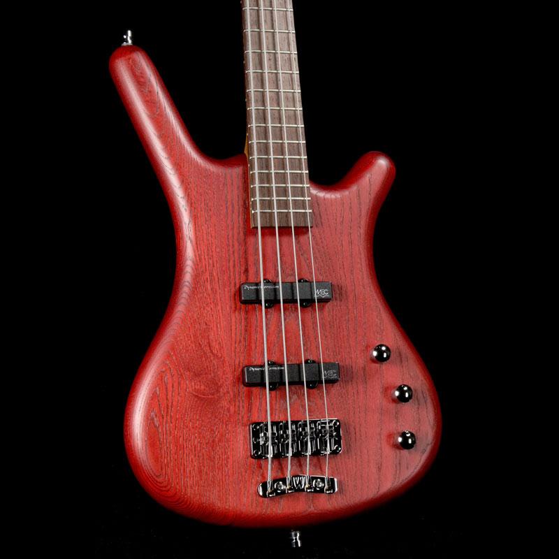 Warwick Teambuilt Pro Series Corvette Ash Burgundy Red Oil | The