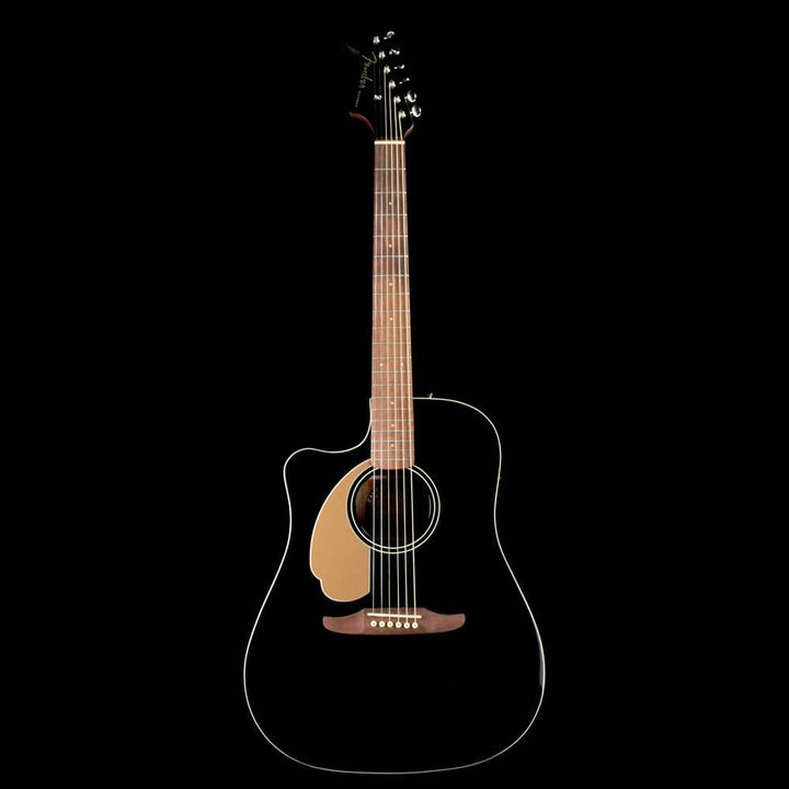 Fender California Series Redondo Player Left-Handed Acoustic-Electric Jetty Black