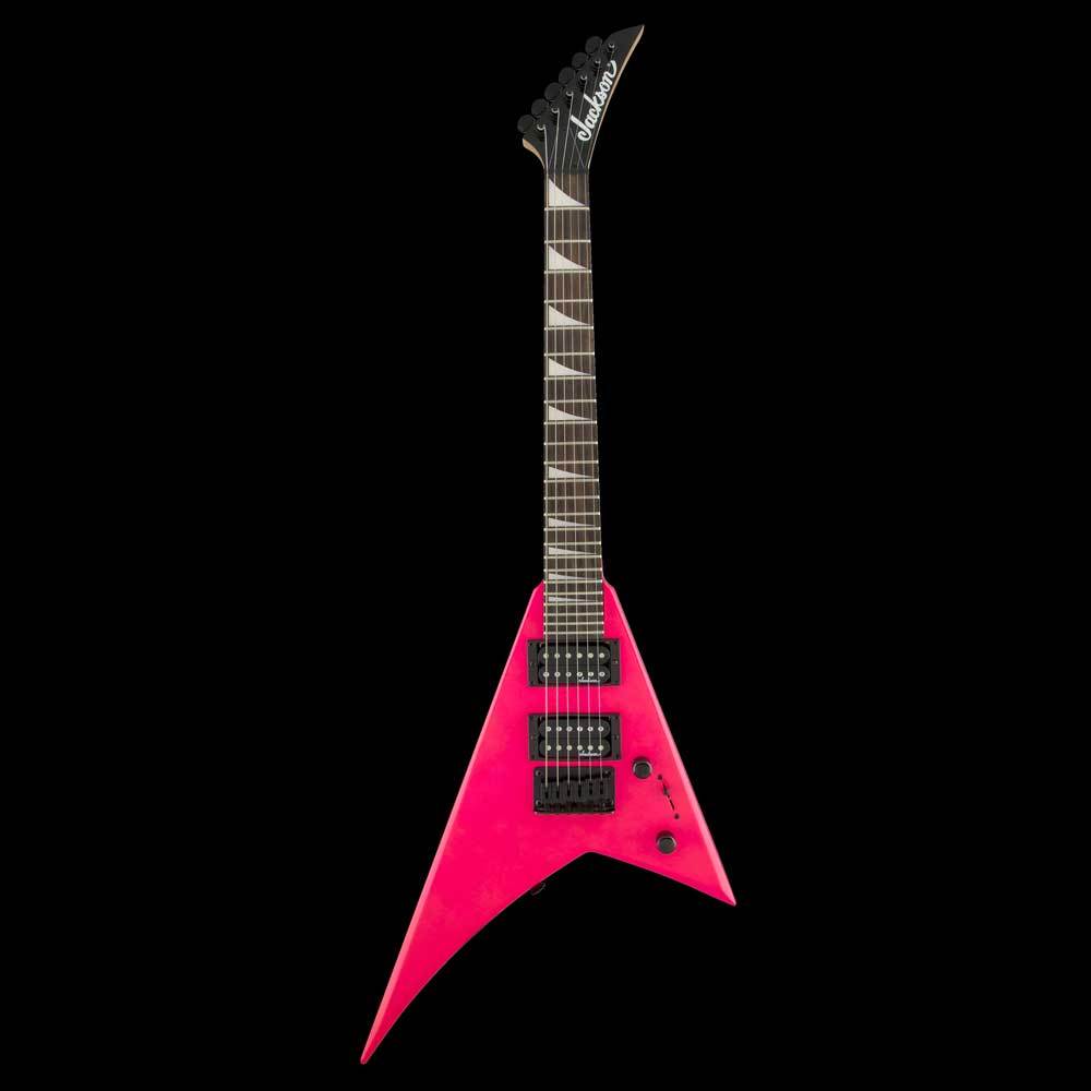 Jackson JS Series RR Minion JS1X Neon Pink | The Music Zoo