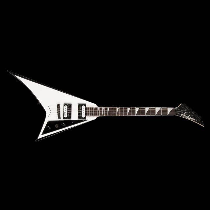 Jackson JS Series Rhoads JS32T White with Black Bevels