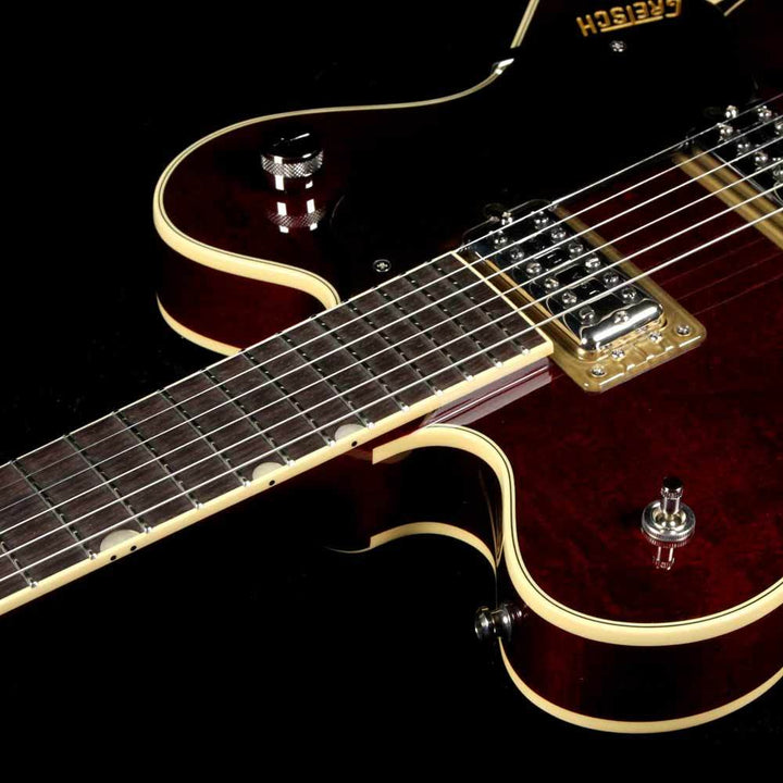 Gretsch G6609-DCH Players Edition Broadkaster with Stoptail Dark Cherry Stain