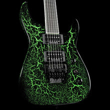 Jackson Custom Shop SL2H FR Soloist Black and Green Crackle 2017