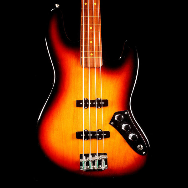 Fender Artist Series Jaco Pastorious Fretless Jazz Bass 3-Tone Sunburs ...