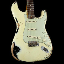 Fender Custom Shop 1962 Stratocaster Faded Vintage White Over Black Heavy Relic 2014