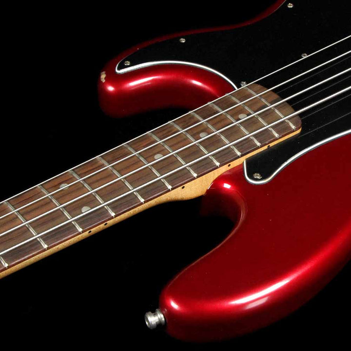 Fender Nate Mendel Precision Bass Road Worn Candy Apple Red 2017