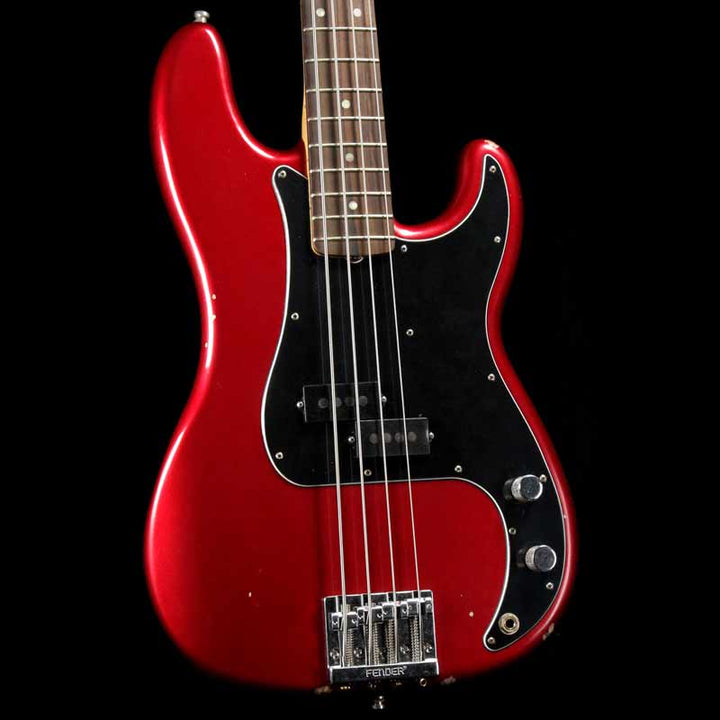 Fender Nate Mendel Precision Bass Road Worn Candy Apple Red 2017