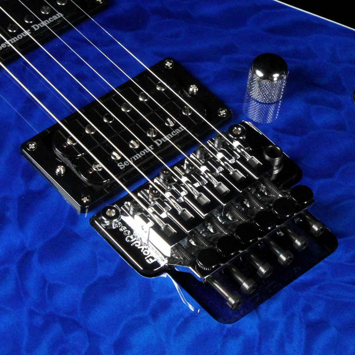 ESP Custom E-II M-II QM Cobalt Blue