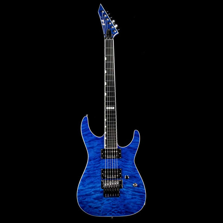 ESP Custom E-II M-II QM Cobalt Blue