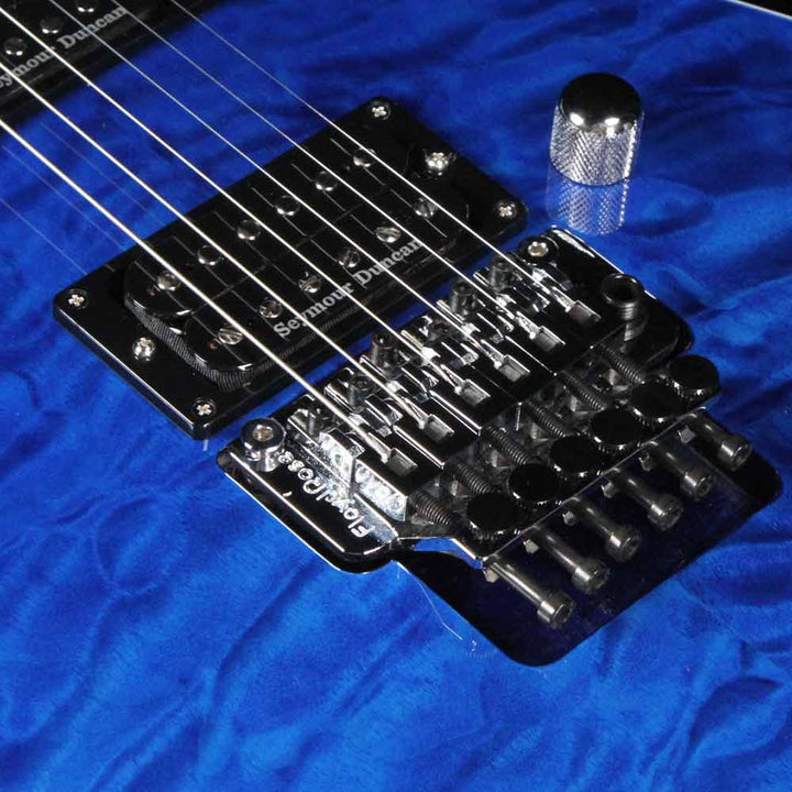 ESP Custom E-II M-II QM Cobalt Blue