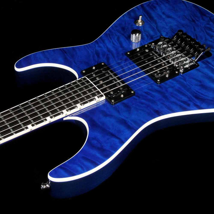 ESP Custom E-II M-II QM Cobalt Blue