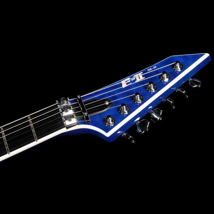 ESP Custom E-II M-II QM Cobalt Blue