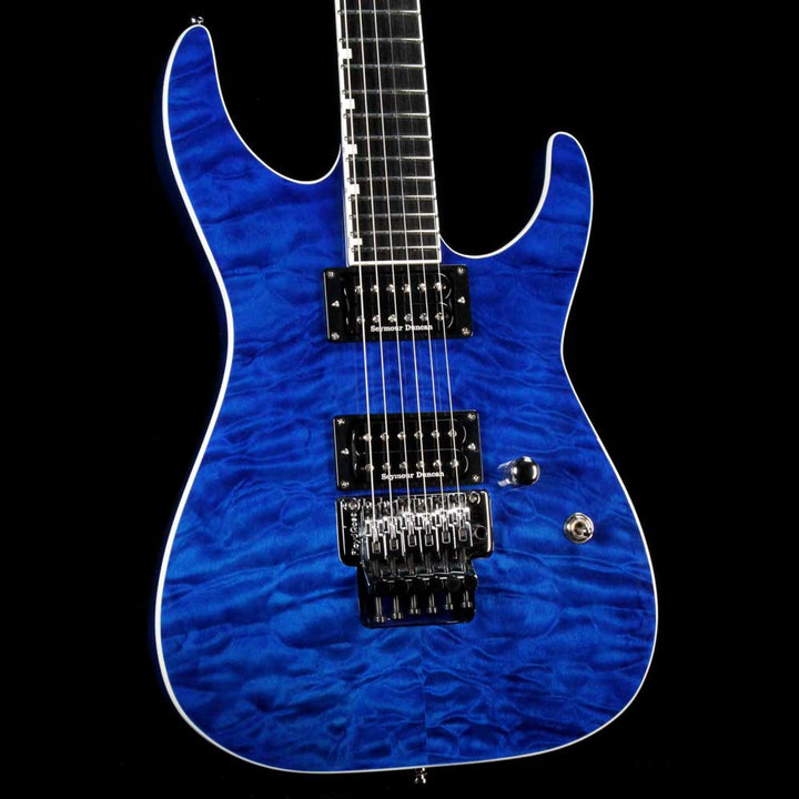 ESP Custom E-II M-II QM Cobalt Blue