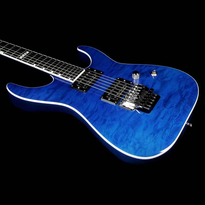 ESP Custom E-II M-II QM Cobalt Blue