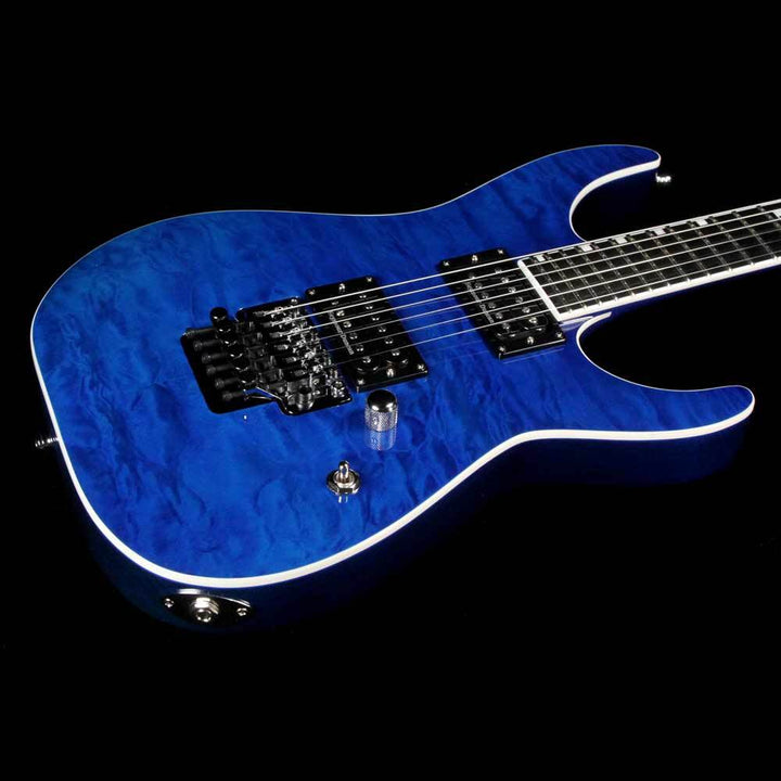 ESP Custom E-II M-II QM Cobalt Blue