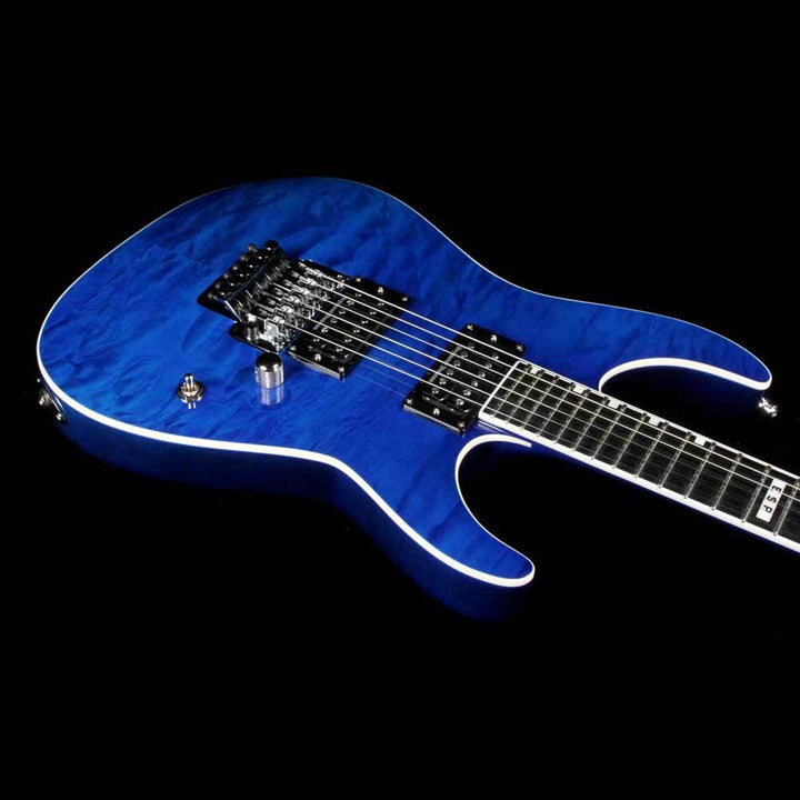 ESP Custom E-II M-II QM Cobalt Blue