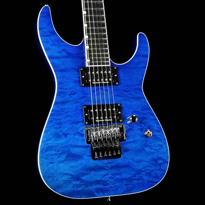 ESP Custom E-II M-II QM Cobalt Blue