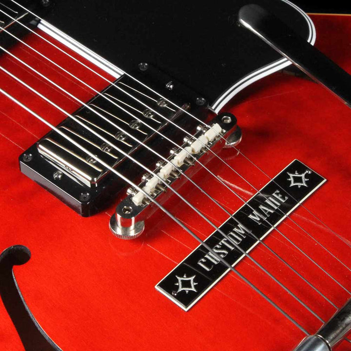 Gibson ES-335 Bigsby Block Reissue Semi-Hollow Antique Red 2008