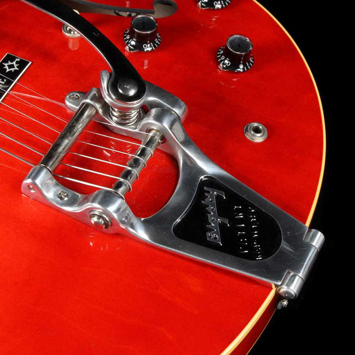 Gibson ES-335 Bigsby Block Reissue Semi-Hollow Antique Red 2008