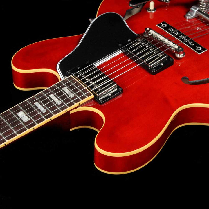 Gibson ES-335 Bigsby Block Reissue Semi-Hollow Antique Red 2008