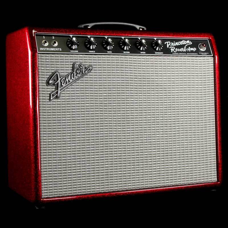 Fender FSR '65 Princeton Reverb Sparkle Red | The Music Zoo