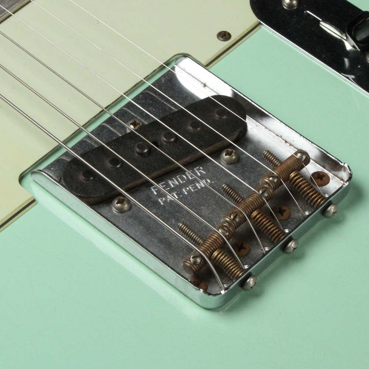 Fender Custom Shop Wildwood 10 1961 Telecaster Relic Faded Surf Green 2012