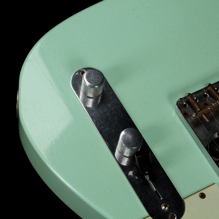 Fender Custom Shop Wildwood 10 1961 Telecaster Relic Faded Surf Green 2012