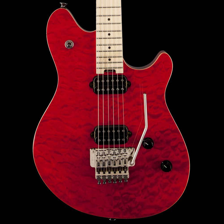 EVH Wolfgang Standard Quilt Top Transparent Red