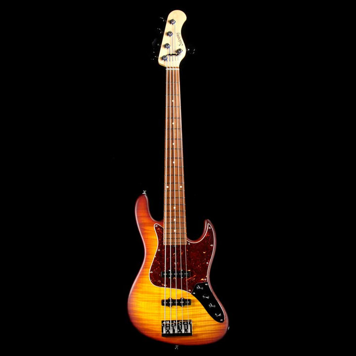 Sadowsky NYC 5-21 Deluxe 5-String Bass Satin Caramel Burst