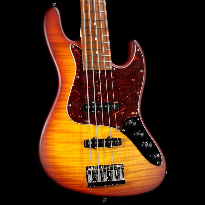 Sadowsky NYC 5-21 Deluxe 5-String Bass Satin Caramel Burst