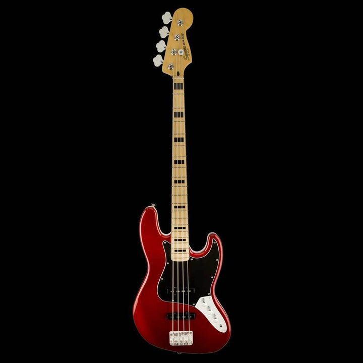 Squier By Fender Vintage Modified 70s Jazz Bass Candy Apple Red