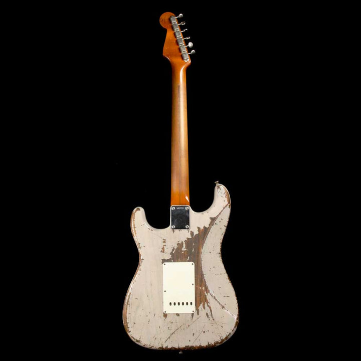 Fender Custom Shop '55 Stratocaster Roasted Ash Masterbuilt Jason Smith Ultimate Relic Dirty White Blonde