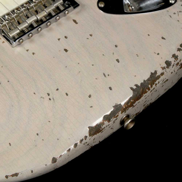 Fender Custom Shop '55 Stratocaster Roasted Ash Masterbuilt Jason Smith Ultimate Relic Dirty White Blonde