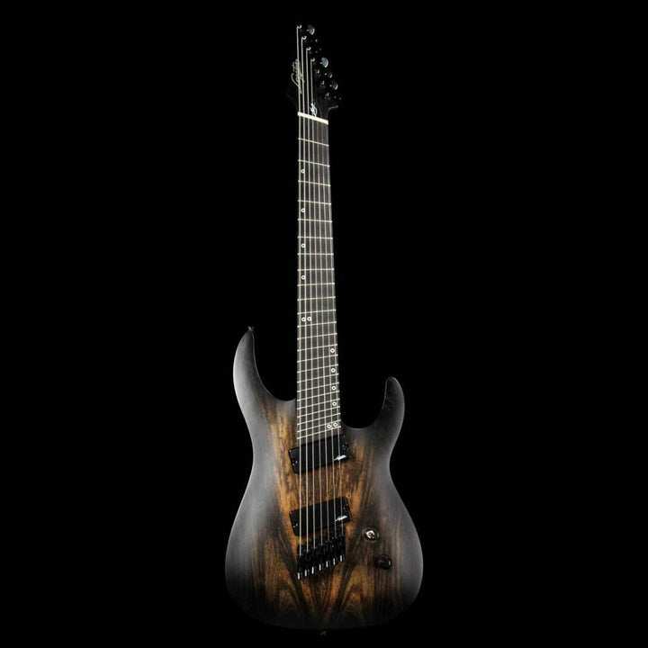 Legator Ninja Performance N7P Fanned Fret Black Bocote Burst