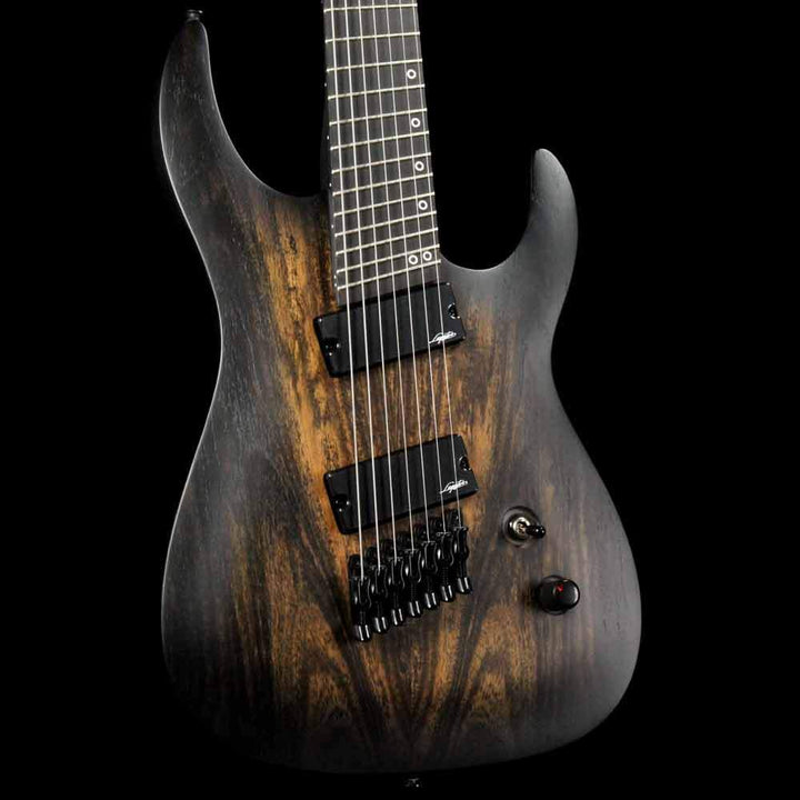 Legator Ninja Performance N7P Fanned Fret Black Bocote Burst