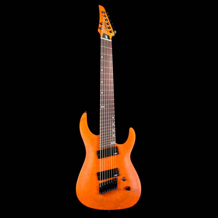 Legator Ninja Performance N8P Fanned Fret Pastel Orange Burl