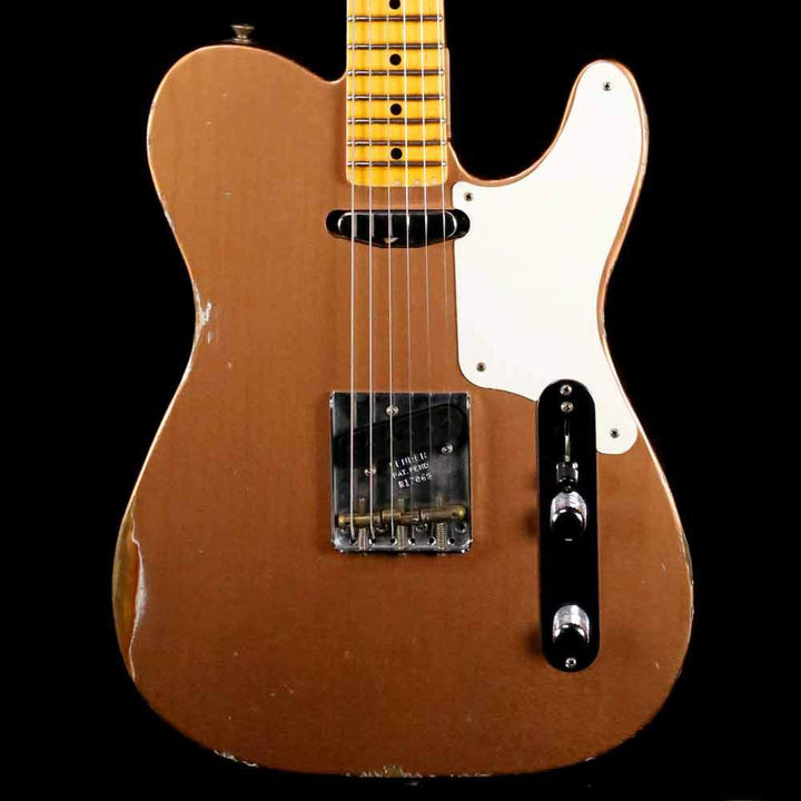 Fender Custom Shop 2019 Limited Roasted Pine Double Esquire Relic Aged Copper