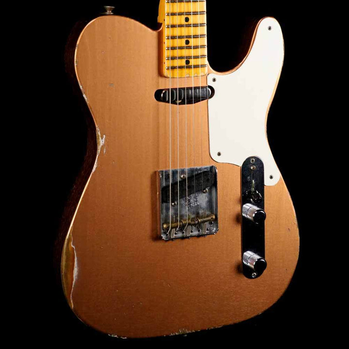 Fender Custom Shop 2019 Limited Roasted Pine Double Esquire Relic Aged Copper