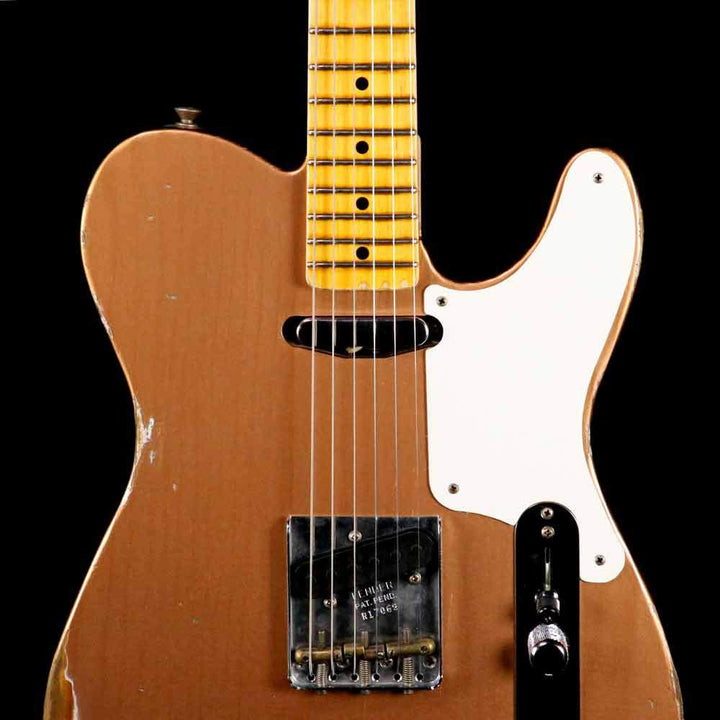 Fender Custom Shop 2019 Limited Roasted Pine Double Esquire Relic Aged Copper