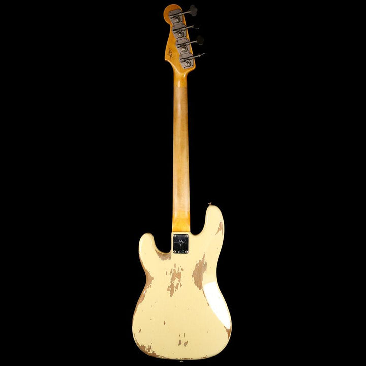 Fender Custom Shop 2019 ’60 Precision Bass Heavy Relic Aged Vintage White