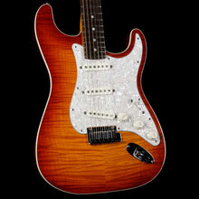 Fender Custom Shop Custom Deluxe Top Bound Slab Body Stratocaster Tobacco Sunburst 2014