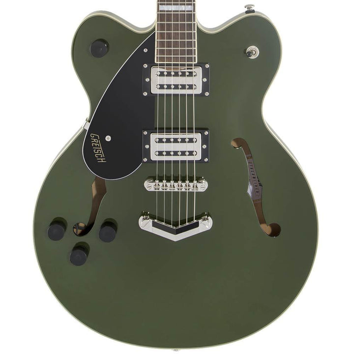 Gretsch G2622LH Streamliner Center Block with V-Stoptail Left-Handed Broad'Tron BT-2S Pickups Torino Green