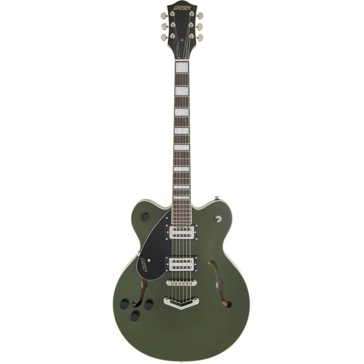 Gretsch G2622LH Streamliner Center Block with V-Stoptail Left-Handed Broad'Tron BT-2S Pickups Torino Green