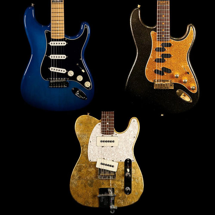 Fender Hellecasters Jerry Donahue Will Ray and John Jorgenson Signature Guitars Set of Three